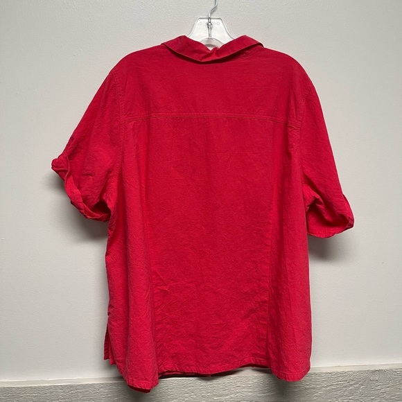 Ladies Plus Size Pink Top - Picture 6 of 6